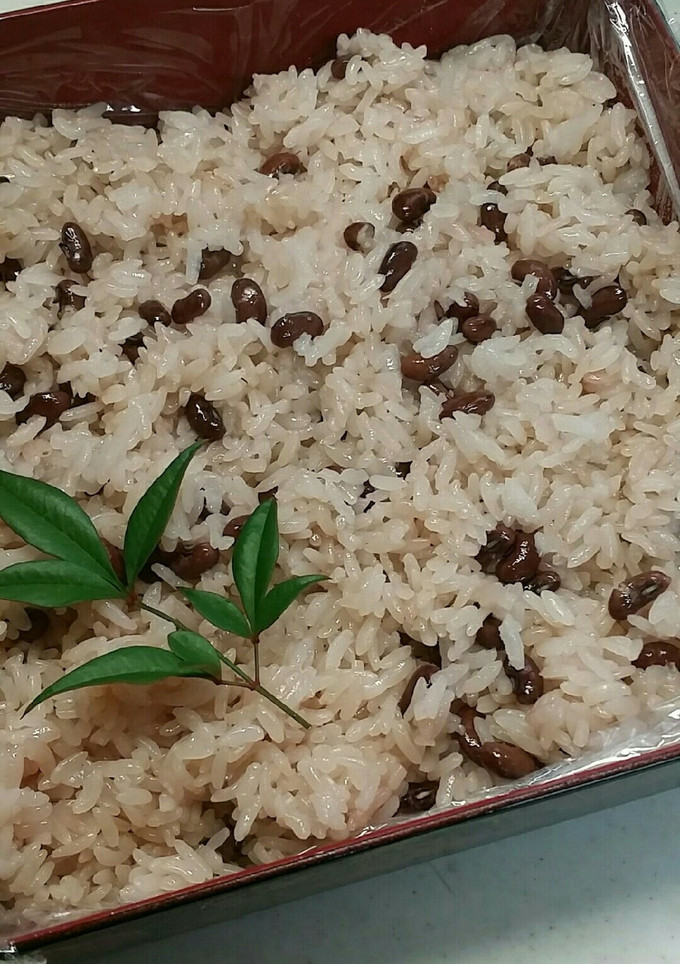 蒸し器 De お赤飯-レシピのメイン写真