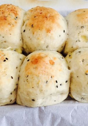 チーズとゴマのパン-レシピのメイン写真