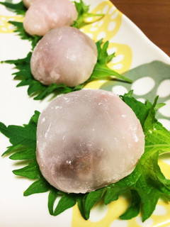 白玉でチョコ大福-レシピのメイン写真