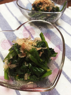和食の副菜に◎ほうれん草のおひたし-レシピのメイン写真