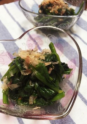 和食の副菜に◎ほうれん草のおひたし-レシピのメイン写真