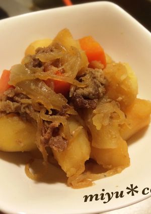 定番の和食♡肉じゃが-レシピのメイン写真