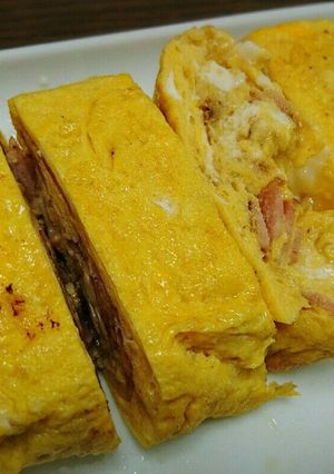 ふわとろっ！ベーコン卵焼き☆-レシピのメイン写真