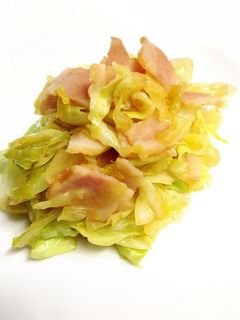 キャベツとベーコンのポン酢炒め-レシピのメイン写真