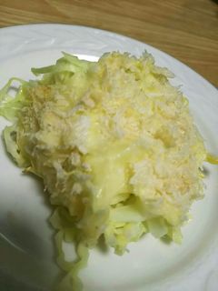 千切りキャベツのチーズ焼き-レシピのメイン写真