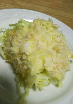 千切りキャベツのチーズ焼き-レシピのメイン写真