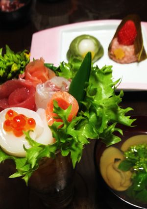 お雛様ブーケ寿し-レシピのメイン写真