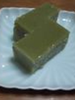 簡単・水羊羹PartⅡ-そら豆-レシピのメイン写真
