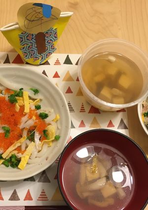 1歳児と大人のちらし寿司（取り分け）-レシピのメイン写真