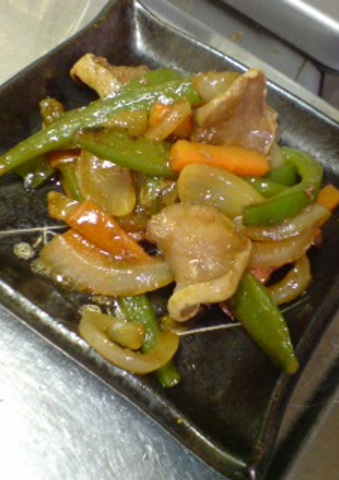 豚タンのしょうが焼き風味-レシピのメイン写真