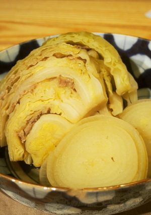 ミルフィーユキャベツと玉葱おでん？ポトフ-レシピのメイン写真