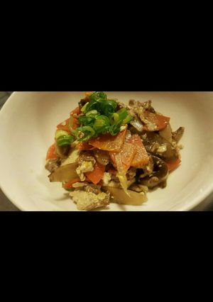 ごぼうと豆腐-レシピのメイン写真