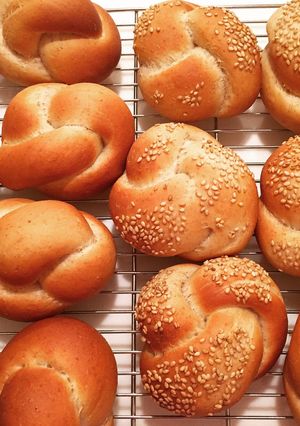 ゴマパン vegan-レシピのメイン写真