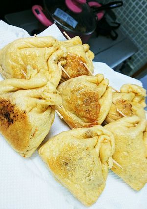 余った納豆で！納豆巾着！-レシピのメイン写真
