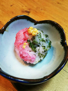 手毬寿司で菱餅風-レシピのメイン写真