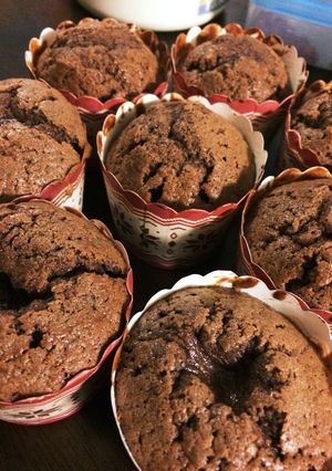 チョコカップケーキ-レシピのメイン写真