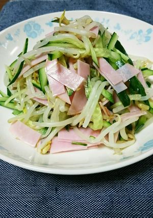 もやしのゆずぽんサラダ-レシピのメイン写真