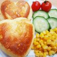 *ふんわりホットケーキの朝食プレート*
