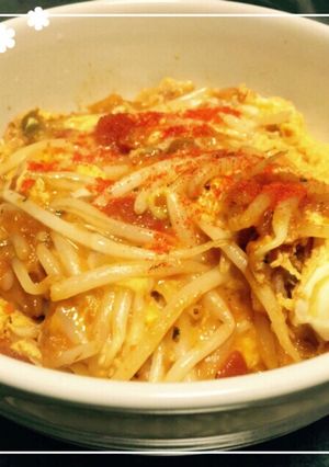 サルサソースのたまご丼【節約レシピ】-レシピのメイン写真