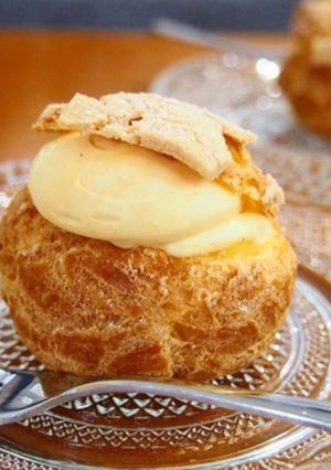 クリームがこぼれないシュークリーム-レシピのメイン写真