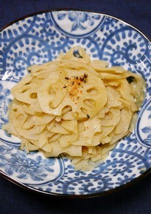 レンジで簡単！蓮根の甘辛煮(下処理~)-レシピのメイン写真