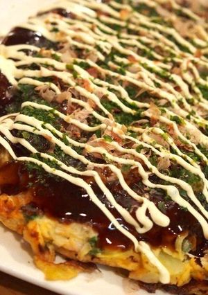 簡単ふわふわ小麦粉で関西風お好み焼き-レシピのメイン写真