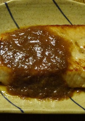 メカジキの照り焼き☆梅ソース-レシピのメイン写真