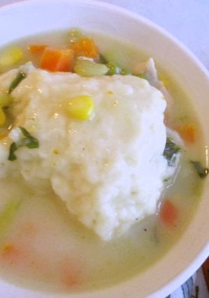 チキンダンブリングスープ-レシピのメイン写真