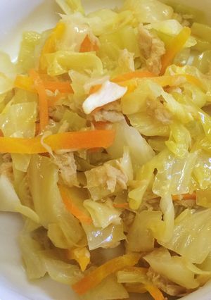 キャベツの大量消費に★　キャベツのツナ煮-レシピのメイン写真