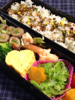 陸上部男子中高生のお弁当3月3日-レシピのメイン写真