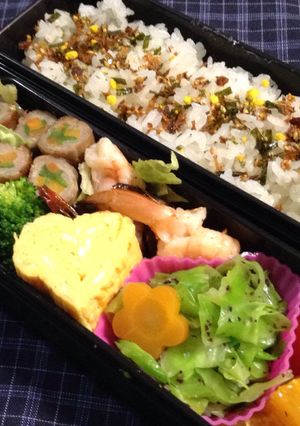 陸上部男子中高生のお弁当3月３日-レシピのメイン写真