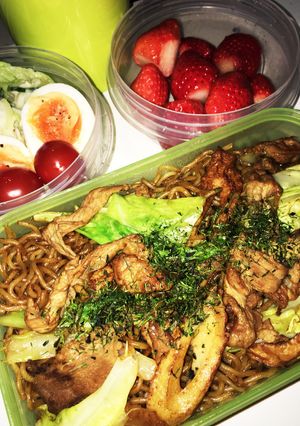 簡単！高校生男子お弁当向きな焼きそば-レシピのメイン写真