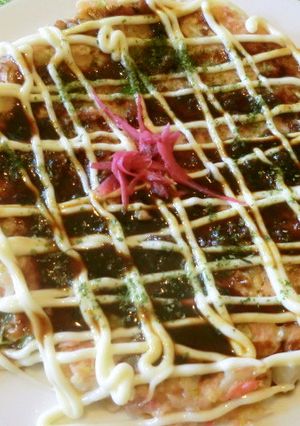 ♪簡単ヘルシー！キャベツの激旨お好み焼き-レシピのメイン写真