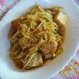 厚揚げと鶏肉deコクあり!もやし炒め♪