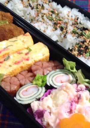 男子中学高校生のお弁当-レシピのメイン写真