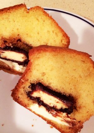 クリームチーズとチョコのマフィン-レシピのメイン写真