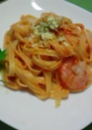 簡単♪トマトクリームパスタ-レシピのメイン写真