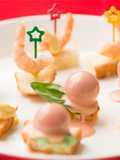 塩バターパンのひとくちピンチョス