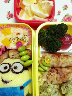 ミニオンのキャラ弁♪-レシピのメイン写真