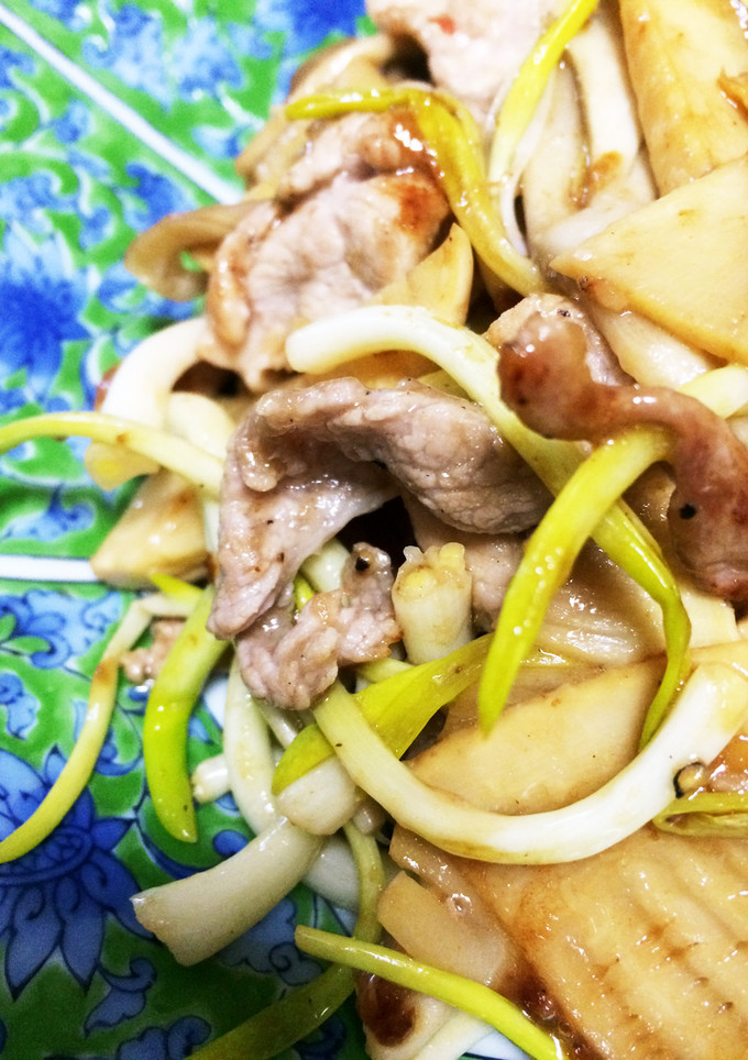 豚肉と筍のさっと炒めwithひろっこ-レシピのメイン写真