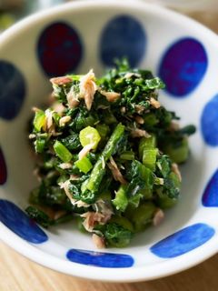 春菊とツナの和え物-レシピのメイン写真
