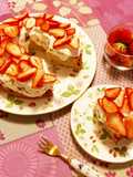 贅沢至福の超苺ケーキ☆ヨーグルトクリーム