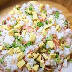 รูปของ 具材3種だけ！簡単！美味し！ちらし寿司
