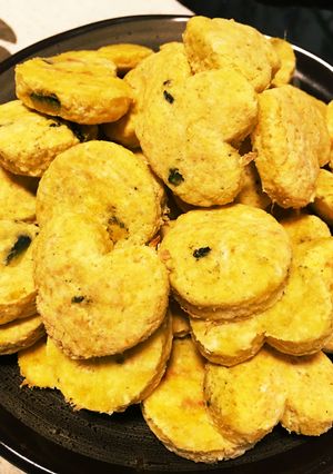 おからクッキー(かぼちゃの煮物リメイク)-レシピのメイン写真