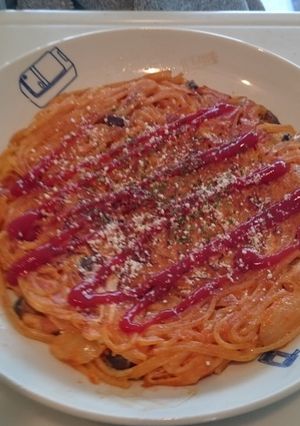 焼きナポリタンスパ！-レシピのメイン写真