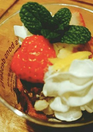 ホットケーキで簡単パフェ♥-レシピのメイン写真