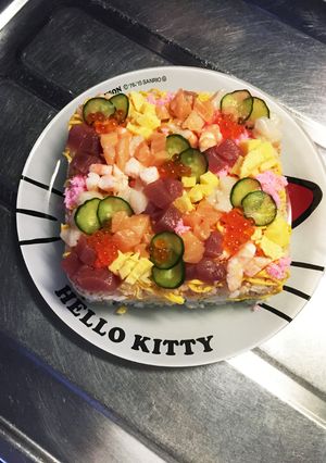 ❁ちらし寿司～雛ケーキ❁-レシピのメイン写真
