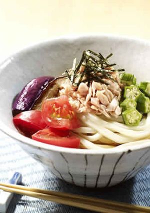 シーチキンぶっかけうどん-レシピのメイン写真