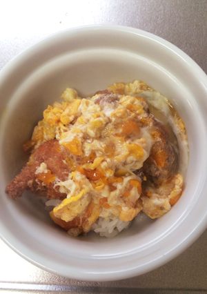 チキンカツで親子丼！玉子丼？カツ丼？簡単-レシピのメイン写真
