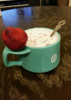 いちごミルク-レシピのメイン写真
